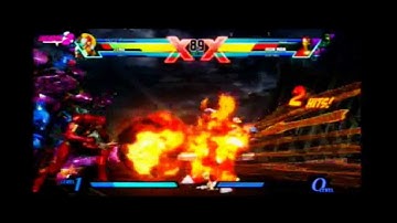 Ultimate Marvel vs Capcom 3 "Zero, Vergil, Dante VS Iron Man, Sentinel, Hulk"