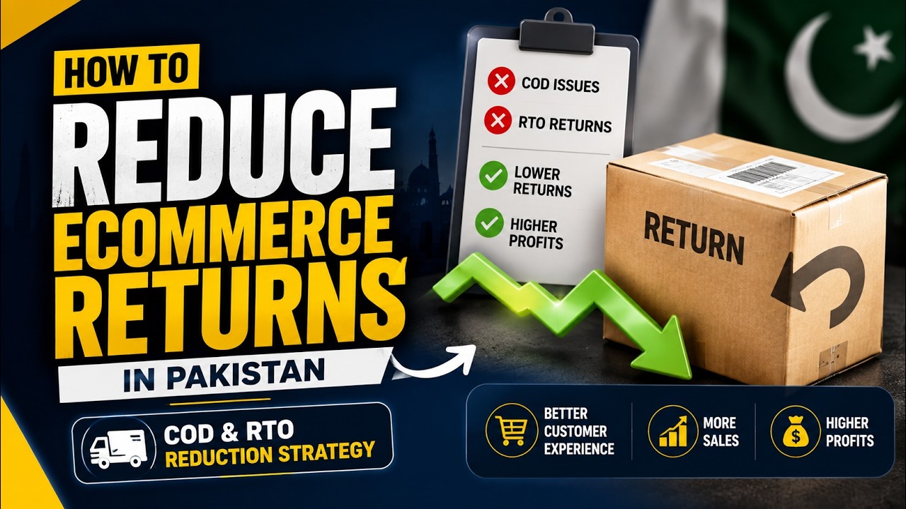 How to Reduce Ecommerce Returns in Pakistan | COD & RTO Reduction Strategy