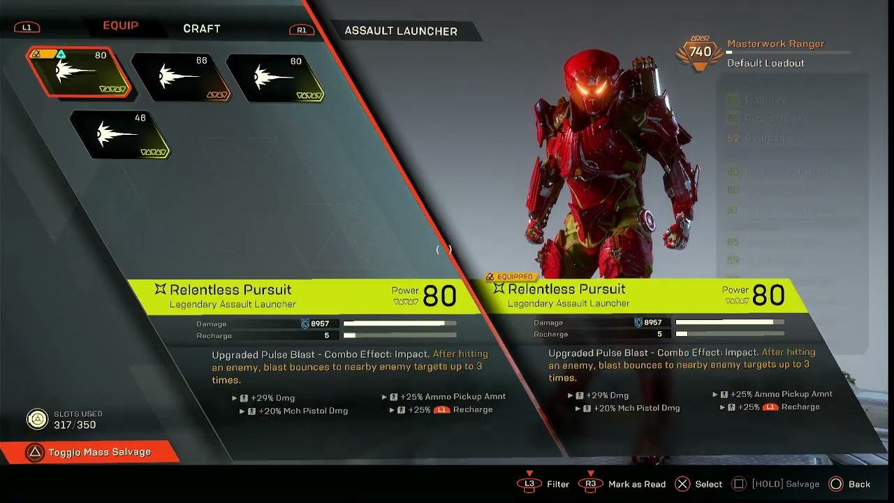 Let's Play Anthem Part 49: The Masterwork Ranger