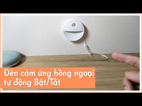 Video TTA Review #4 | Mở Hộp Đèn cảm ứng hồng ngoại không... - YouTube