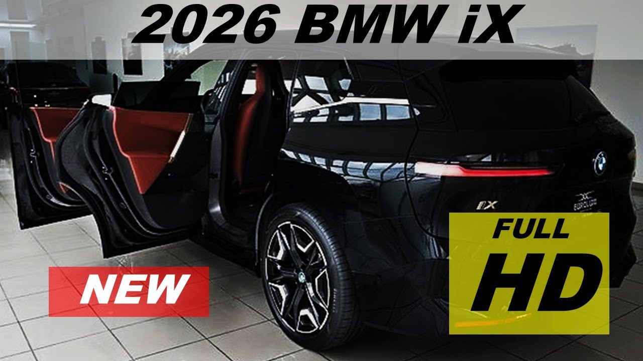 2026 BMW iX: The Ultimate Electric SUV with More Power and Range! - YouTube