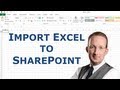 2 Ways of Importing an Excel Staff List to SharePoint