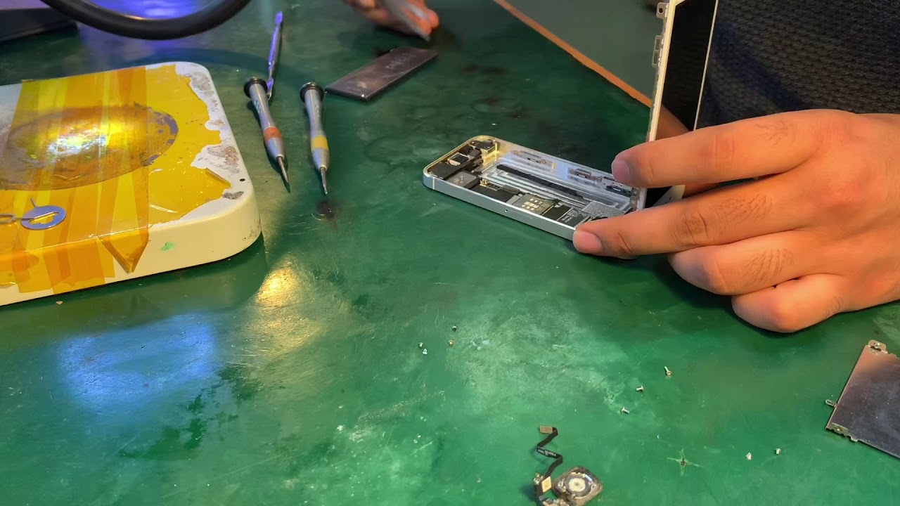 Замена модуля, замена аккумулятора iphone 5s - YouTube