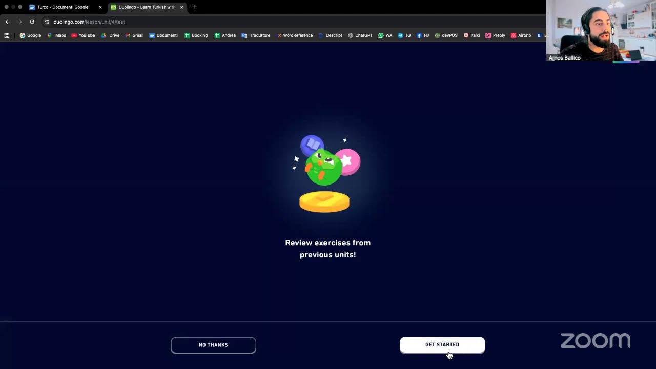 Turkish Speedrun (5/100): Learning Turkish from Zero on Duolingo
