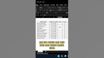 Gimana kalo kita belajar rumus excel DATEDIF ?? #belajar #excel #rumusexcel