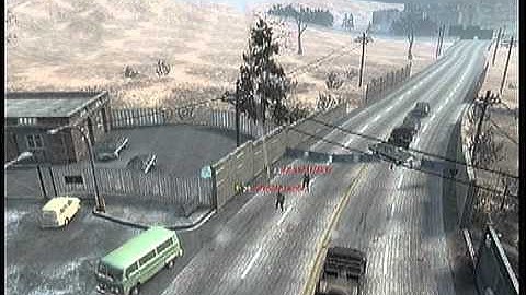 Call of Duty Black Ops amazing tomahawk kill across the map on convoy