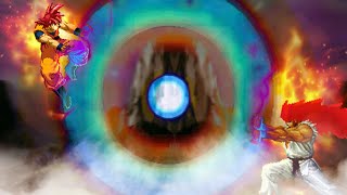 Goku vs Super Saiyan Ryu! Juggernaut vs Daigo Parry Akuma! 1vs1 screenshot 2