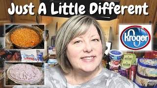I Just Wanted To Do Something Different | Kroger Digital Coupon Grocery Haul | Cowboy Beans & Pie|