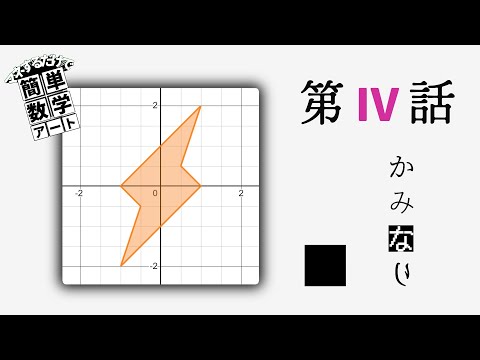 【第4話】テーマ：雷【Desmos／簡単数学アート】