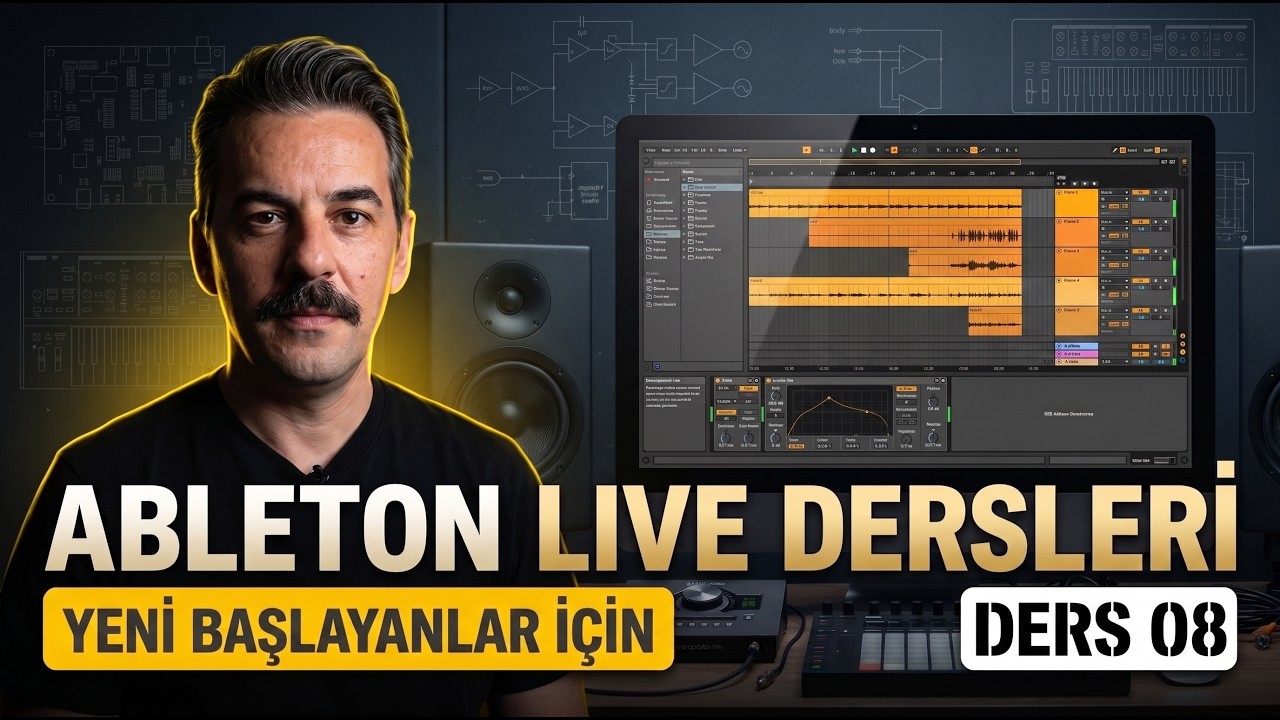 ABLETON LIVE DERSLERİ 8 (Yeni Başlayanlar İçin) Ableton'ın Karanlık Yüzü: AUDIO