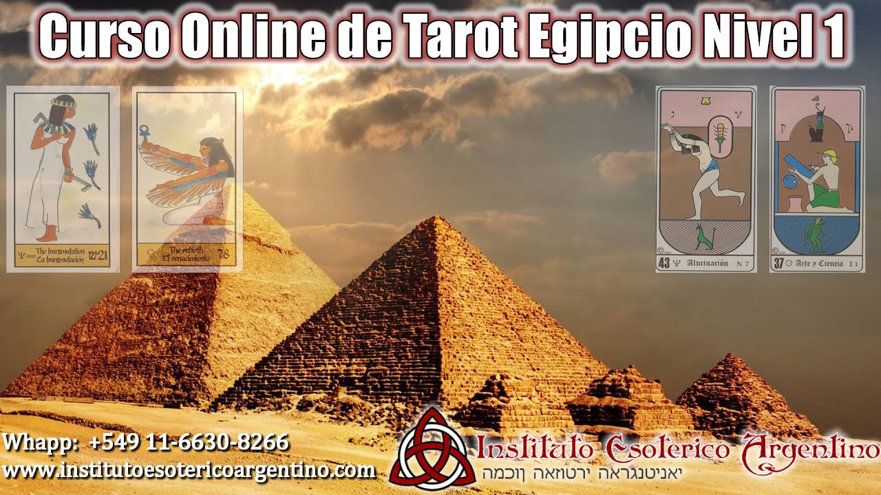 Curso Online de Tarot Egipcio Nivel 1 - YouTube