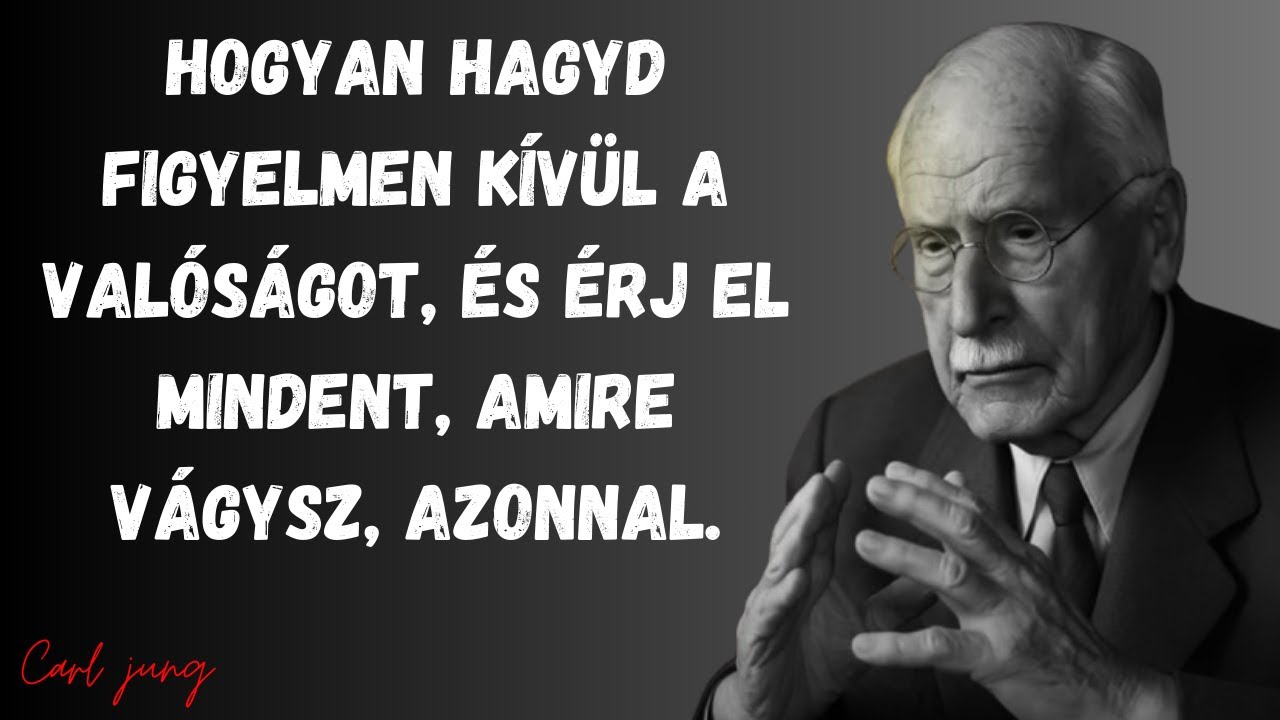 Carl Jung – Hogyan hagyd figyelmen kívül a valóságot, és érj el mindent, amire vágysz, azonnal.