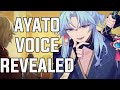 GENSHIN REVEALED KAMISATO AYATO&#39;S VOICE?!?