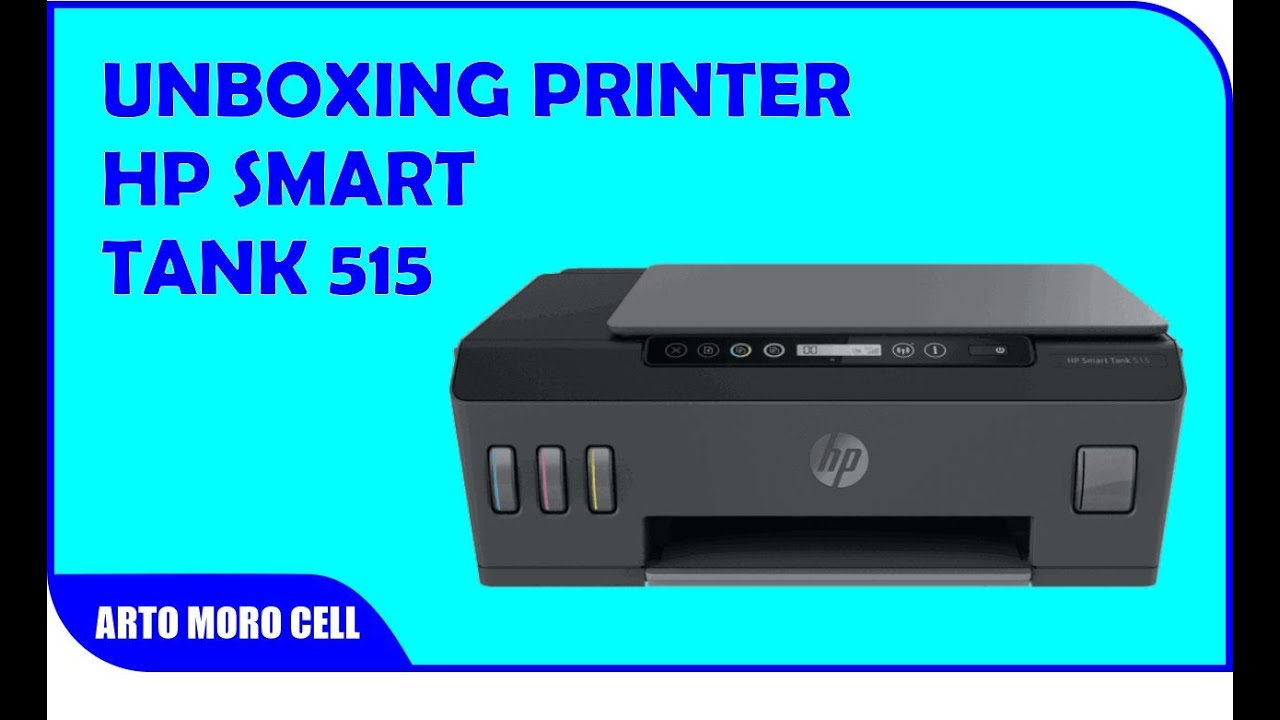 Unboxing Printer Hp Smart Tank 515 Wireless All In One Indonesia