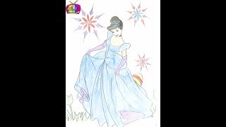 princess coloring pages Coloring Pages for Kids - Art Colors for Children - Learn Drawing screenshot 4