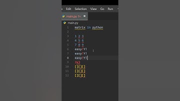 Python Matrix