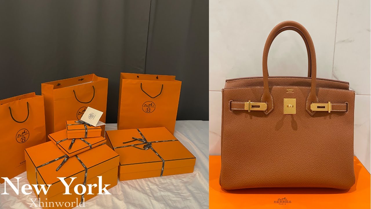 NYC Vlog HERMÈS BIRKIN 30 UNBOXING 버킨 빨리 받는 꿀팁 뉴욕 타임스퀘어 에르메스 버킨