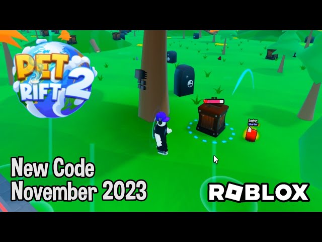 Códigos de Pet Rift codes Maio 2023 - Roblox - Mobile Gamer Brasil