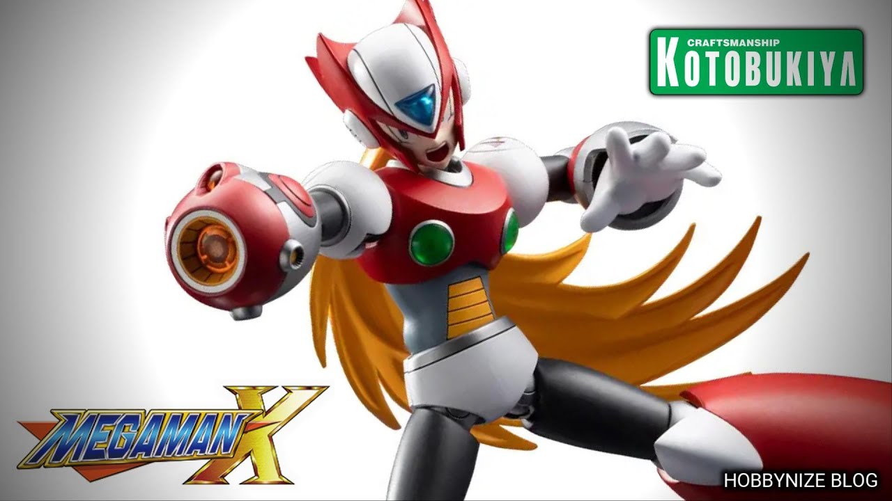 ZERO 1/12 フルアクションモデルキット MegaMan Rockman X ZERO 1/12 Scale Full Action Model Kit KOTOBUKIYA Jap