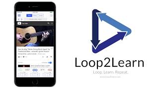 Loop2Learn - A YouTube Video Repeater App(iPhone, Android) Promo screenshot 1