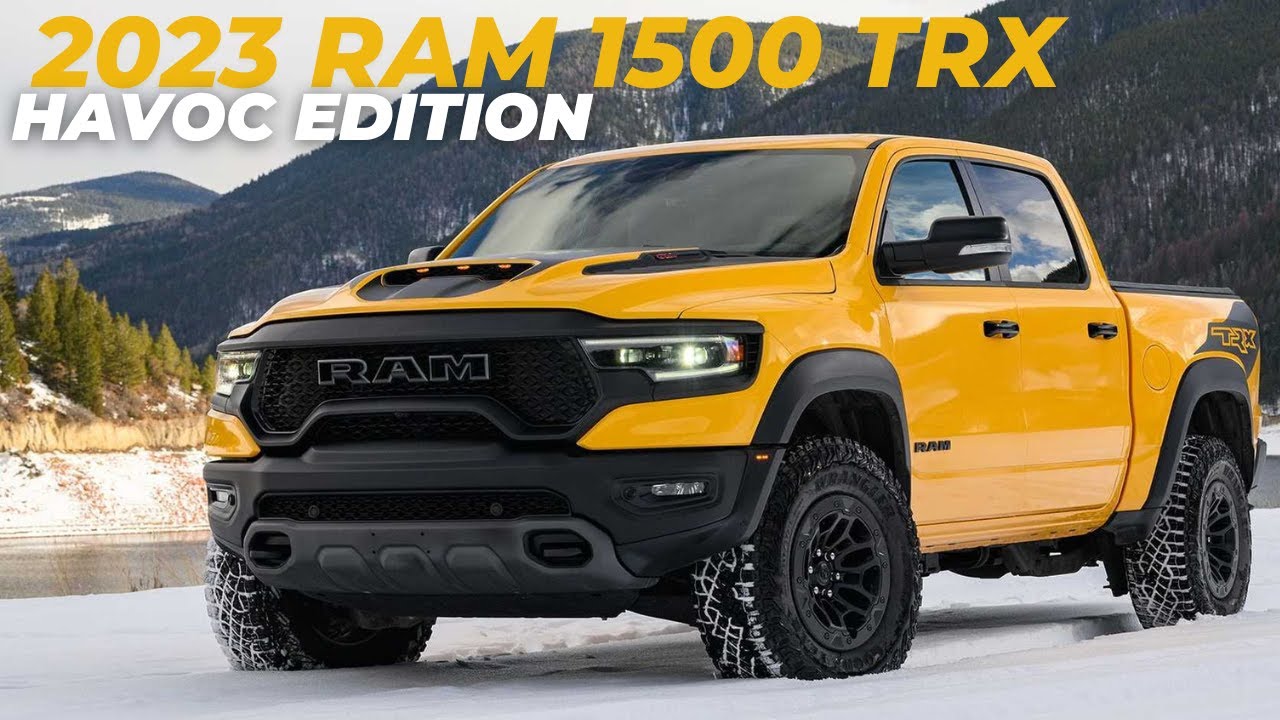 2023 Ram 1500 TRX Havoc Edition Debuts and Costs 106,445 In Baja