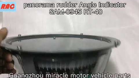 Boats  panorama rudder angle indicator SAM-0945