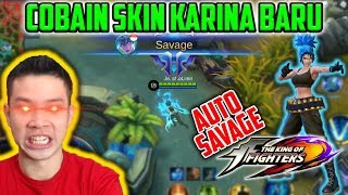 Cobain Skin Karina Baru King Of Fighter Auto Savage Youtube