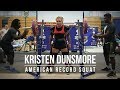 Kristen Dunsmore | American Record Squat | JTSstrength.com