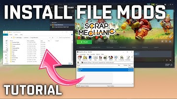🔵 How To Install File Mods [Difficulty: EASY] Scrap Mechanic Mods