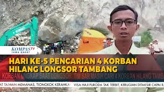 Update Longsor Tambang Cirebon, 21 Orang Meninggal &amp; 4 Hilang