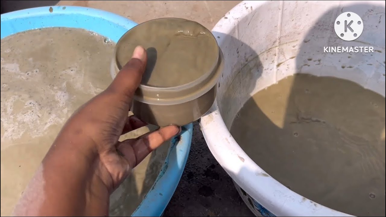 How to make a mud texture with grey dust 🌪️ Pure Mud Crumbling In Tube #tutorial 