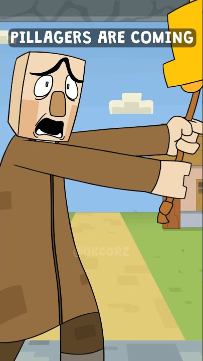 EP 5. Pillager Raid (Minecraft Animation)