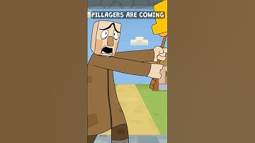 EP 5. Pillager Raid (Minecraft Animation)