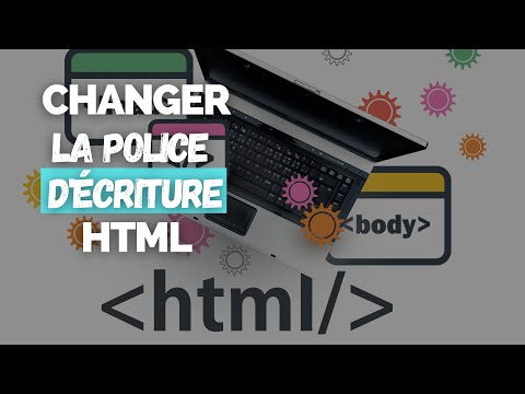 Vidéo: Comment changer la police de titre en HTML ?