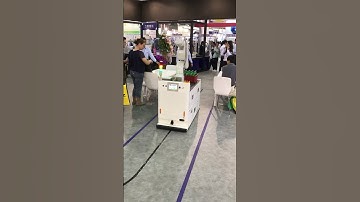 A combination of a TOYO robot car and an Epson robotic arm. #Robot  #RoboticArm