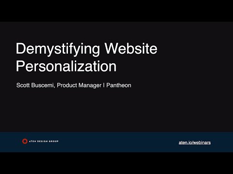 Demystifying Website Personalization