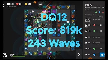 [infinitode 2 1.9] DQ12  Score 819k