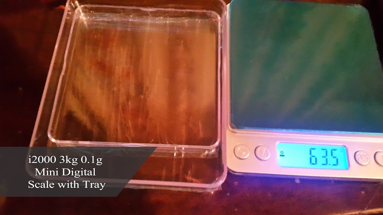Распаковка i2000 3kg 0.1g Mini Digital Scale with Tray