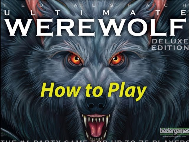 How to Play One Night Ultimate Werewolf 