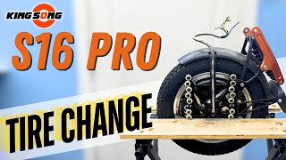 KingSong S16 Pro - Tire Change