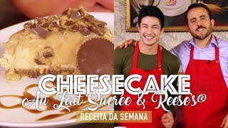 CHEESECAKE DE FRUTAS VERMELHAS À “JADE PICON” NA COZINHA COM ISAAC AZAR -  PARIS 6 