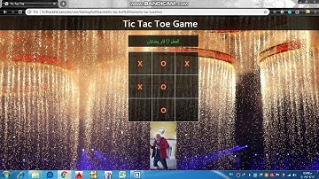 Tic Tac Toe Game | HTML5 | CSS3 | JQuery