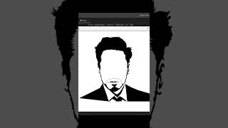 RDJ 🙍🏻‍♀️ using python #turtle #viralvideo #shorts #new #coding #python