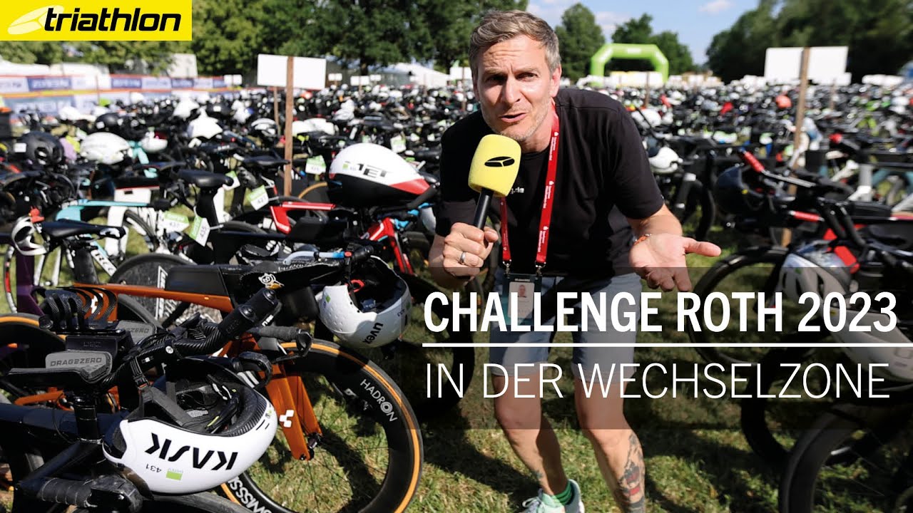 Zwischen geilem Lack und Hulk Hogan: In der Wechselzone | Challenge Roth 2023