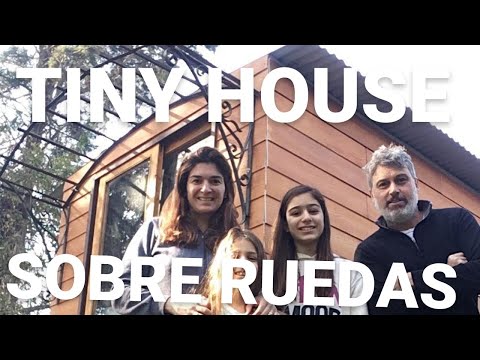 ⚡ CASILLA RURAL convertida en TINY HOUSE sobre RUEDAS ✅ Tour guiado