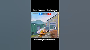 1 vs 1 room challenge #bgmi #pubgmobile #tdm #1v1 #shorts #viralvideo #viralshorts #trending