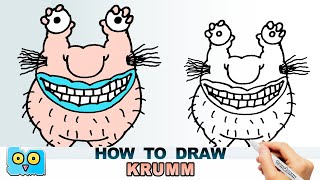 How To Draw Krumm From Aaahh Real Monsters