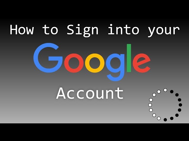 How to sign in 