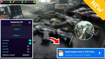 Dead Target Mod Menu v4.163.0 | Unlimited Money & Unlock All Weapons