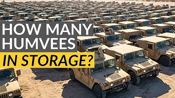 The INSANE Number of Humvees in US Inventory